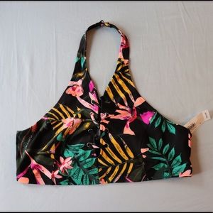 NWT Halter Bikini Top